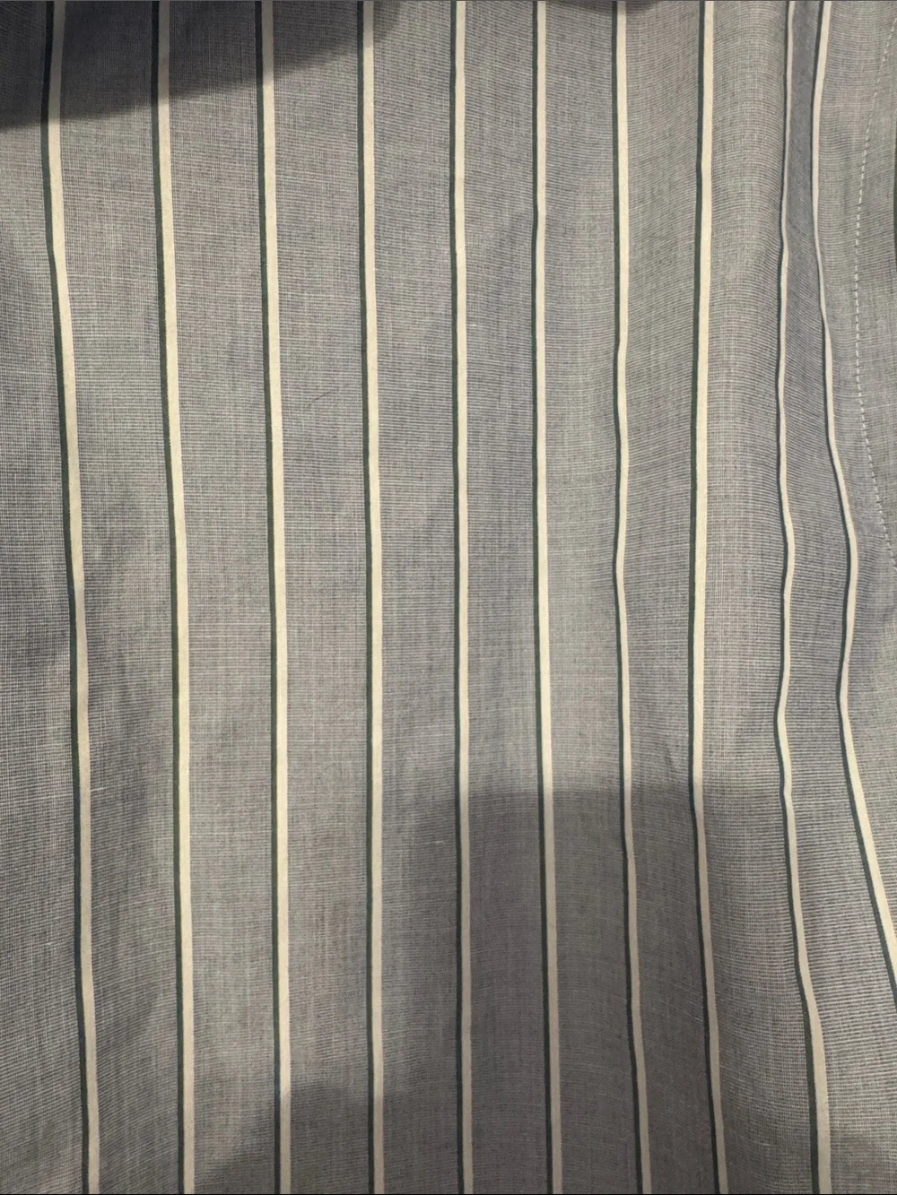 Banana republic Light Blue and White Stripe Dress Shirt